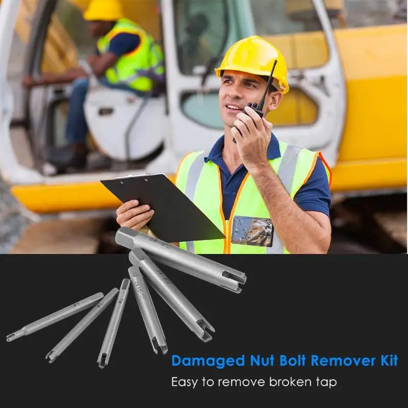 6 шт./компл. сплав Сталь поврежденные краны головы удалить домашний инструмент