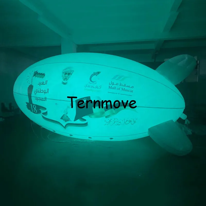 Надувной Гелиевый шар со светодиодсветильник кой Blimp/Воздушный гелиевый blimp