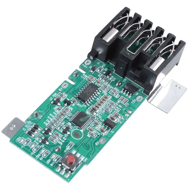 M18B литий ионный аккумулятор пластиковый чехол для защиты от зарядки печатная