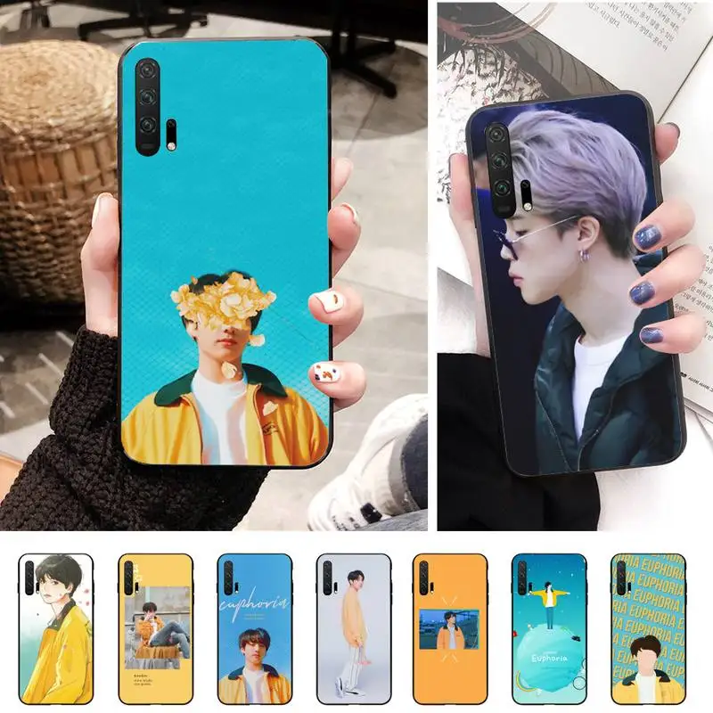 Чехол для телефона Euphoria Jungkook KPOP MAN Huawei Y5 Y6 Y7 Y9 Honor 8X 10 20 View10 View20|Чехлы-накладки| |