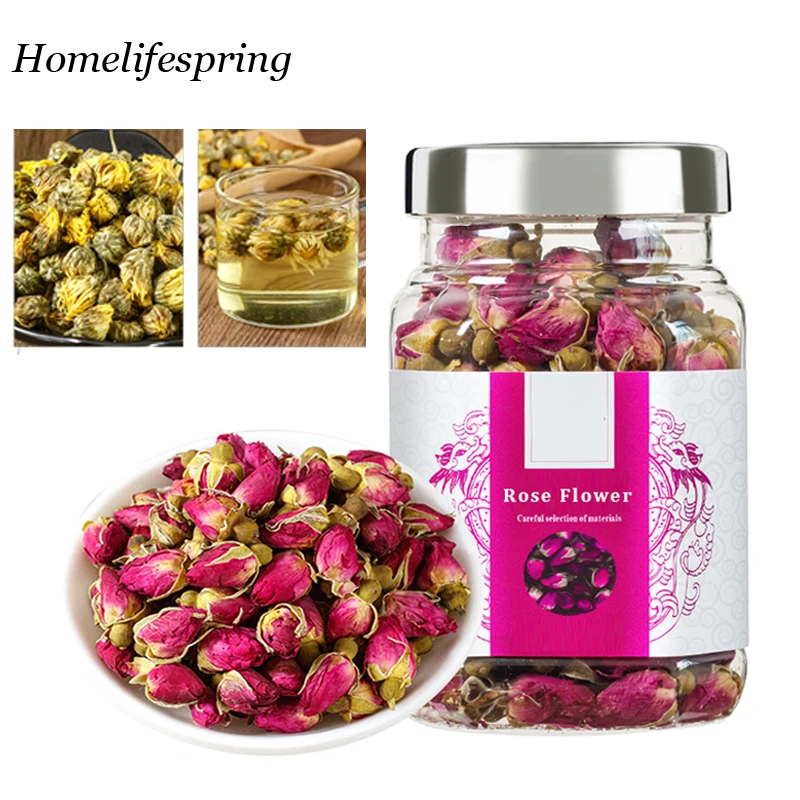 Сушеные цветы жасмин жимолость бутон розы свадебные украшения для дома подарок