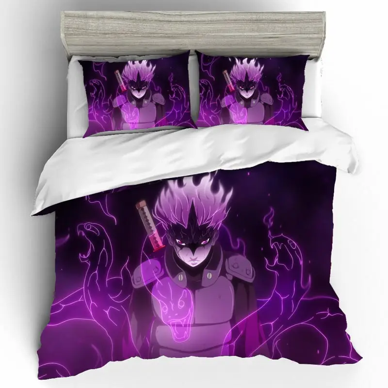 DQ0343 Домашний текстиль постельное белье Наруто Ropa De Cama роскошный подарок Sabanas Комплект постельного белья королевского размера постельное белье бязь постельное белье поплин - Цвет: DQ0343