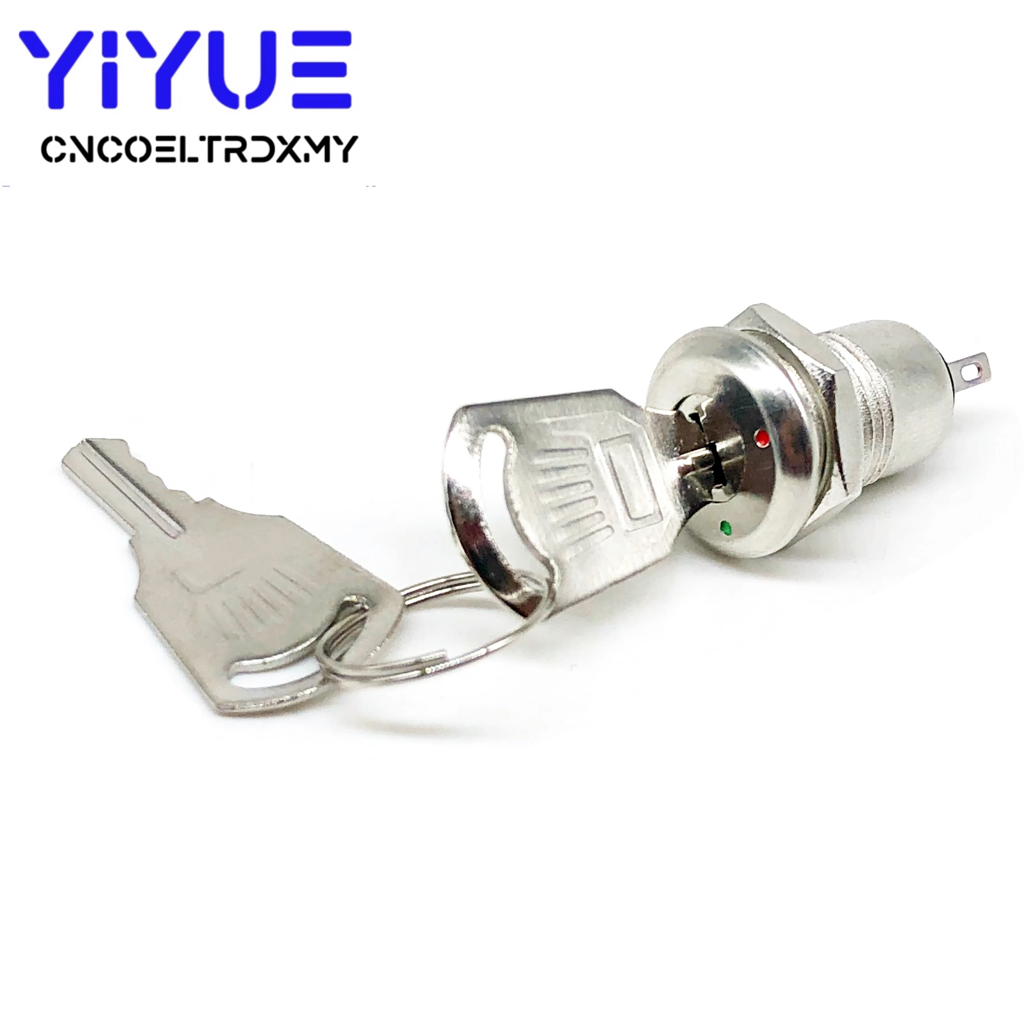 1 комплект 12 мм мини клавишный переключатель ВКЛ./ВЫКЛ. блокировки электронный KS02