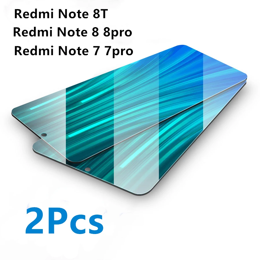 2 шт. для redmi note 8 8pro закаленное стекло безопасная защита экрана Кристальное