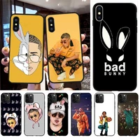 penghuwan bad bunny maluma ozuna pop hip hop cover soft shell phone case for iphone 11 pro xs max 8 7 6 6s plus x 5s se xr case