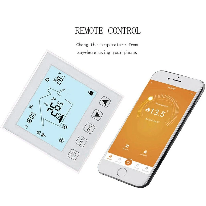 Wifi беспроводной термостат для охлаждения/вентилятора/электрического
