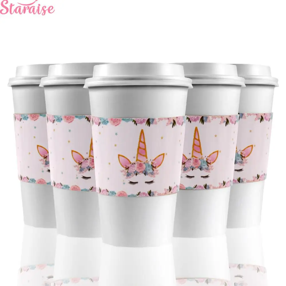 Staraise DIY Единорог вечерние наклейка с изображением флакона коробка конфет на