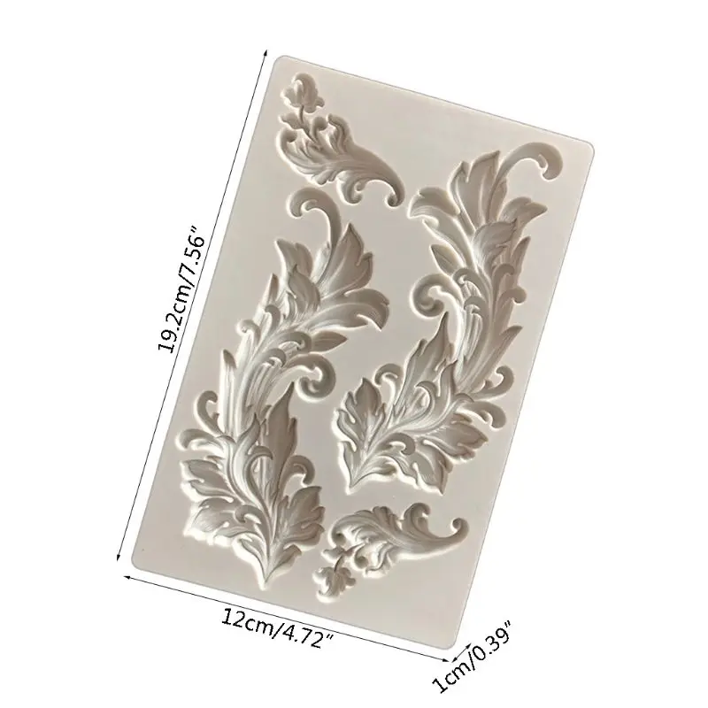 Винтажные рельефные расцветки силиконовые формы для мастики Сахарные Украшения