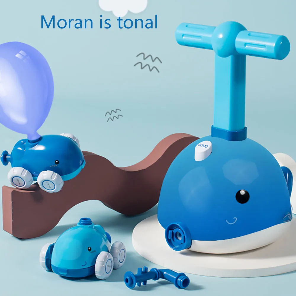 

Развлечение ручное нажатие надувная пусковая башня игрушка Дельфин инерция воздушный шар машина обучение науки эксперименты игрушки Рожд...