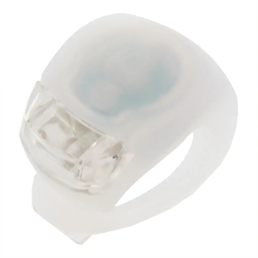 Велосипедный светильник передний и задний силиконовый светодиодный для