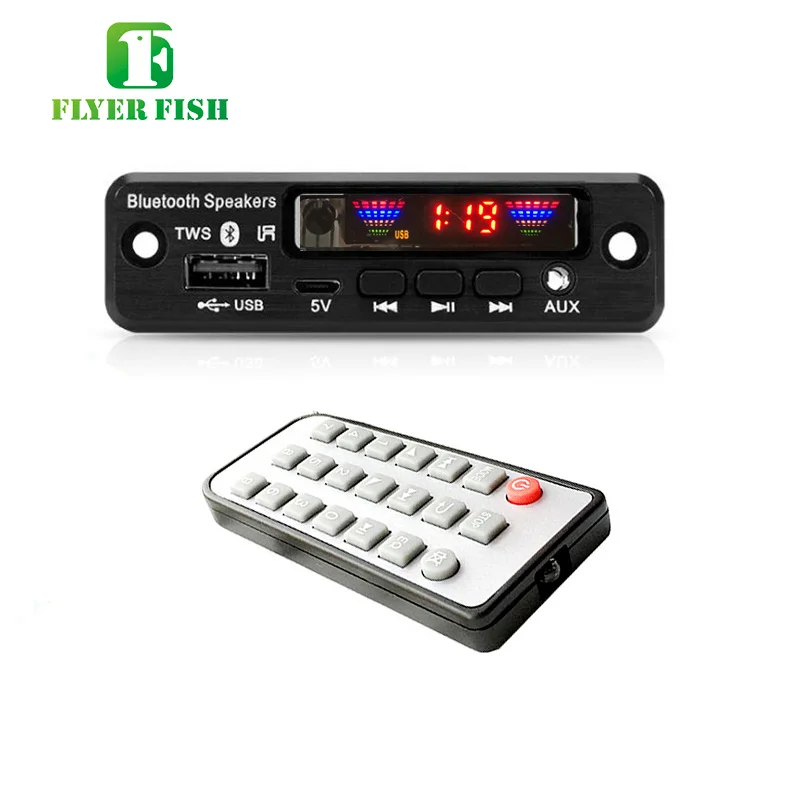5 в Bluetooth 0 TWS декодер аудио Плата MP3 спектр перезаряжаемый автомобильный модуль USB