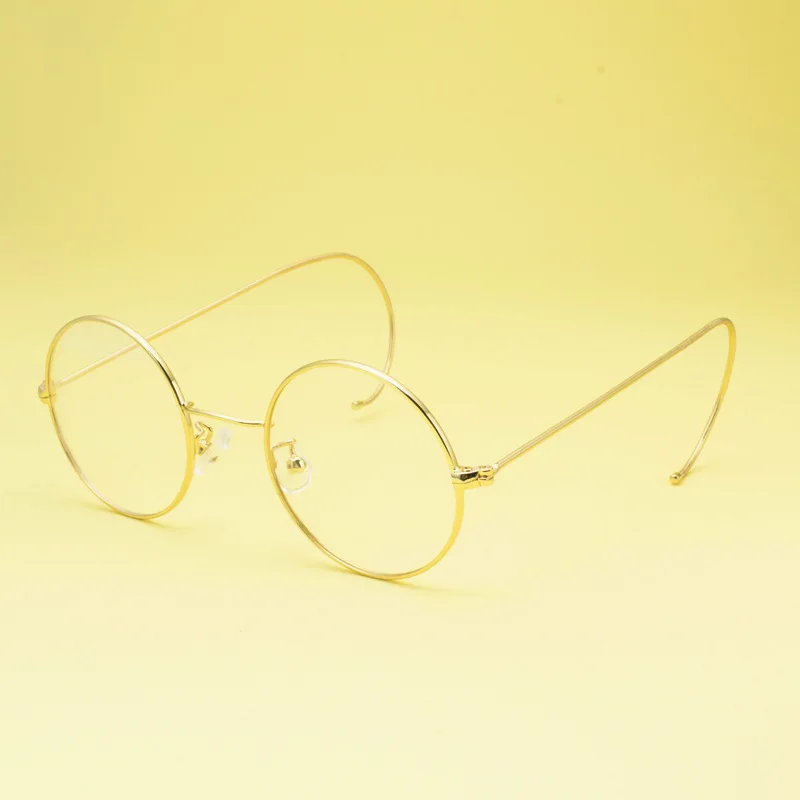 Винтажные античные круглые оправы для очков полные ретро король император Джон