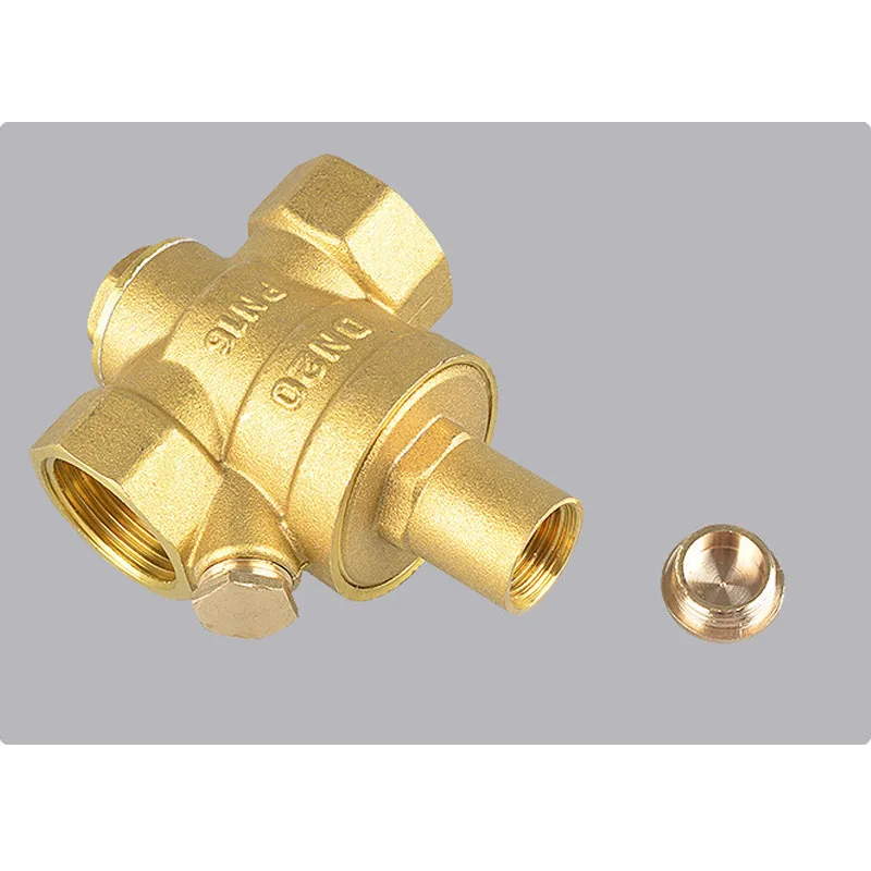 Латунный регулятор давления воды DN25 регулируемый предохранительный клапан 1