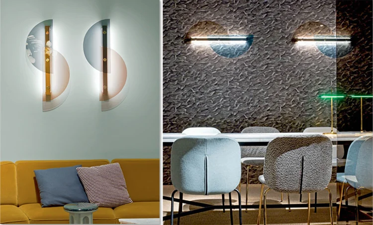 Японские Настенные светильники arandela хрустальные для столовой коридора гостиной