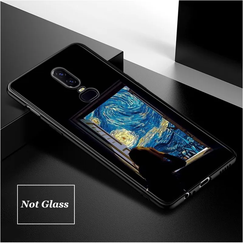 silicone cover van gogh starry sky art for oneplus nord ce 2 n10 n100 9 9r 8t 7t 6t 5t 8 7 6 plus pro phone case shell free global shipping