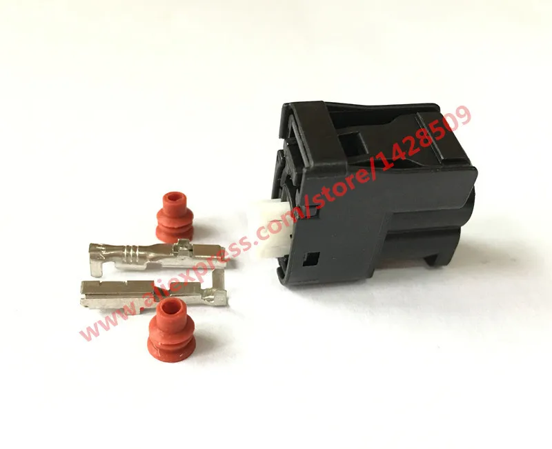 10 комплектов 2-контактный гнездовой автомобильный разъем для инжектора 90980-11246
