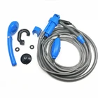 12 В постоянного тока высокого давления портативная автомобильная мойка для душа Электрический насос мойка пистолет сумки для воды распылитель для кемпинга путешествия