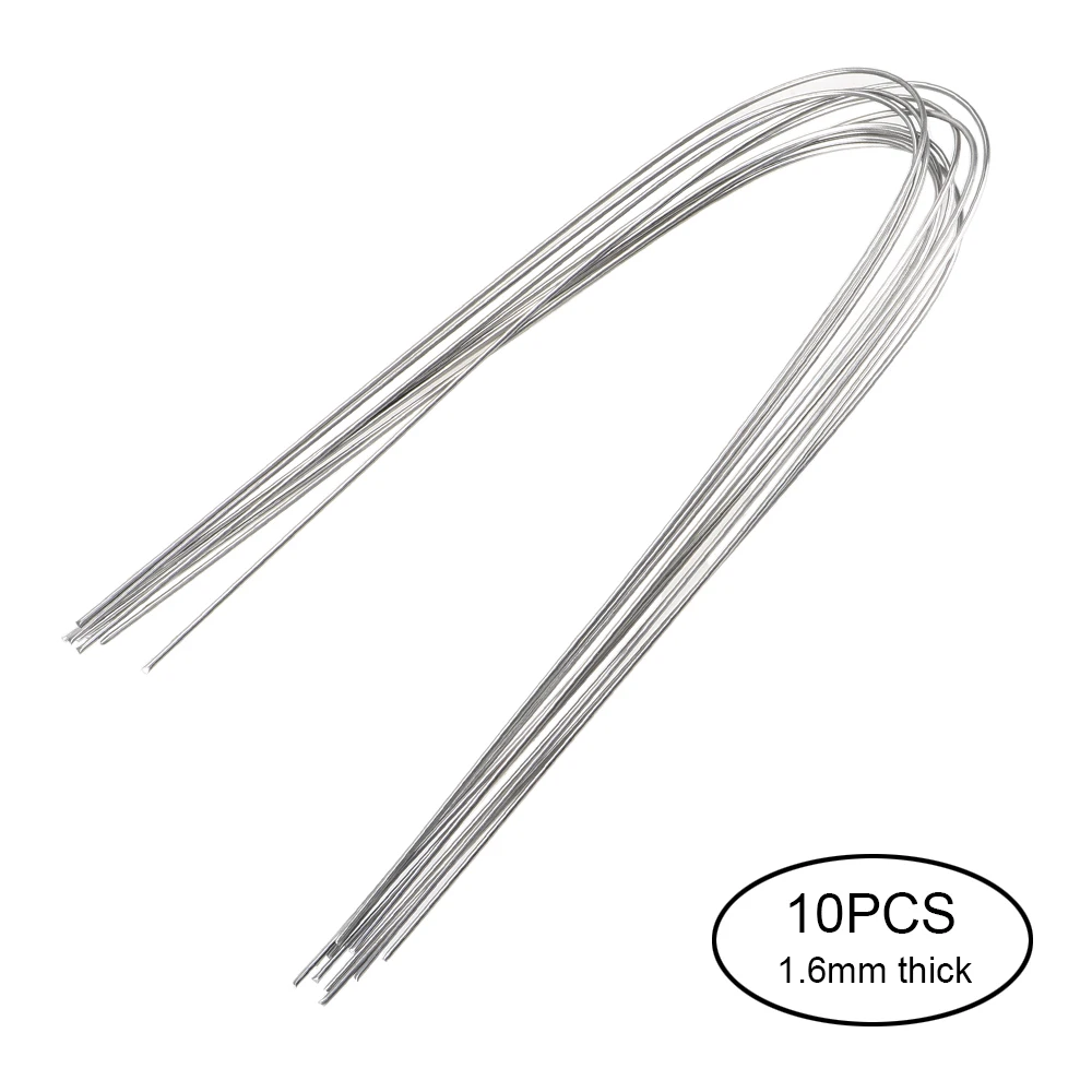 

NICEYARD Welding Wire No Need Solder Powder Flux Cored Soldering Rod Low Temperature Aluminum Solder Rod 1.6mm*50cm 10Pcs