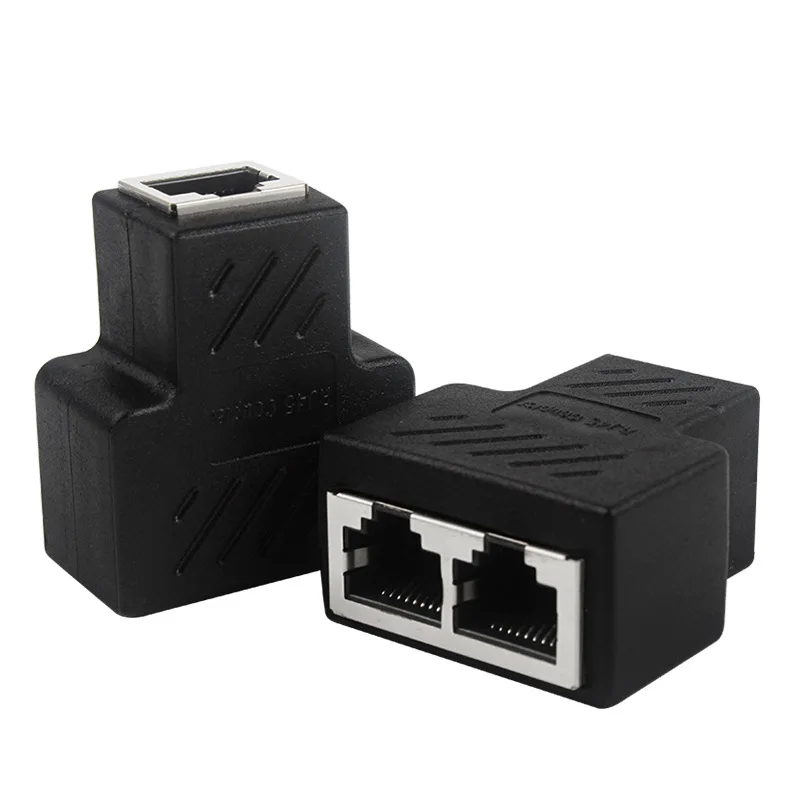 Разветвитель Кабеля Ethernet Cat5 RJ45 удлинитель для подключения к Интернету