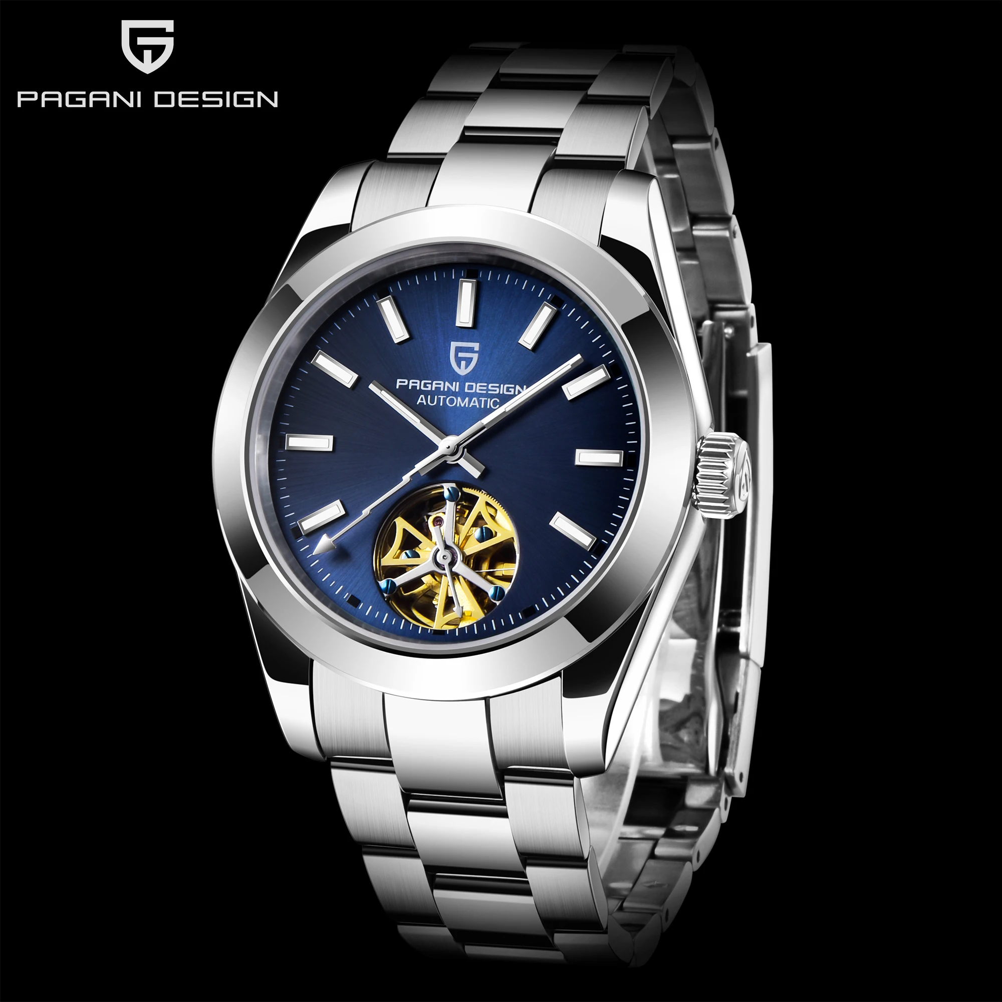 PAGANI Дизайн лучший бренд Бизнес Водонепроницаемый механические часы