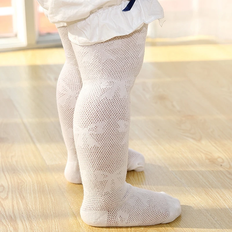 Колготки для малышей Весна лето детские колготки г. Тонкие принцессы девочек