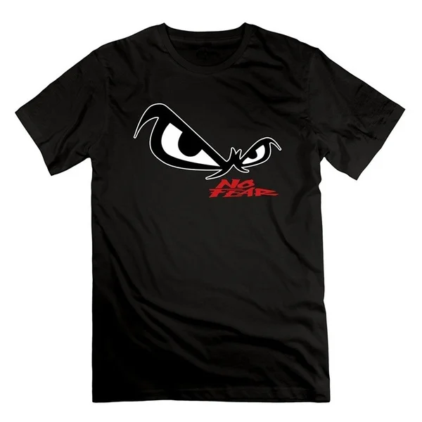 

No Fear Owl Eye With Wordmark Men's Fashion T-shirt