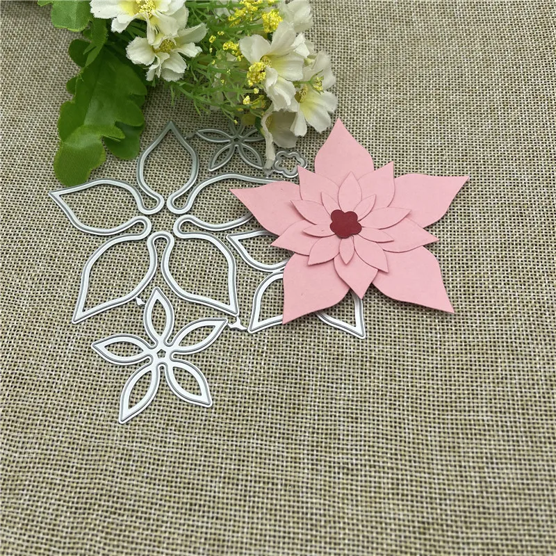 

3D Flowers lace Metal Cutting Dies Stencils For DIY Scrapbooking Decorative Embossing Handcraft Template