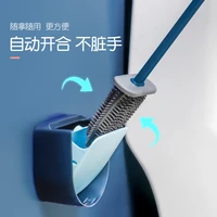 pin tu silicone toilet brush cleaning toilet clean corner toilet brush wall mounted home long handle suits