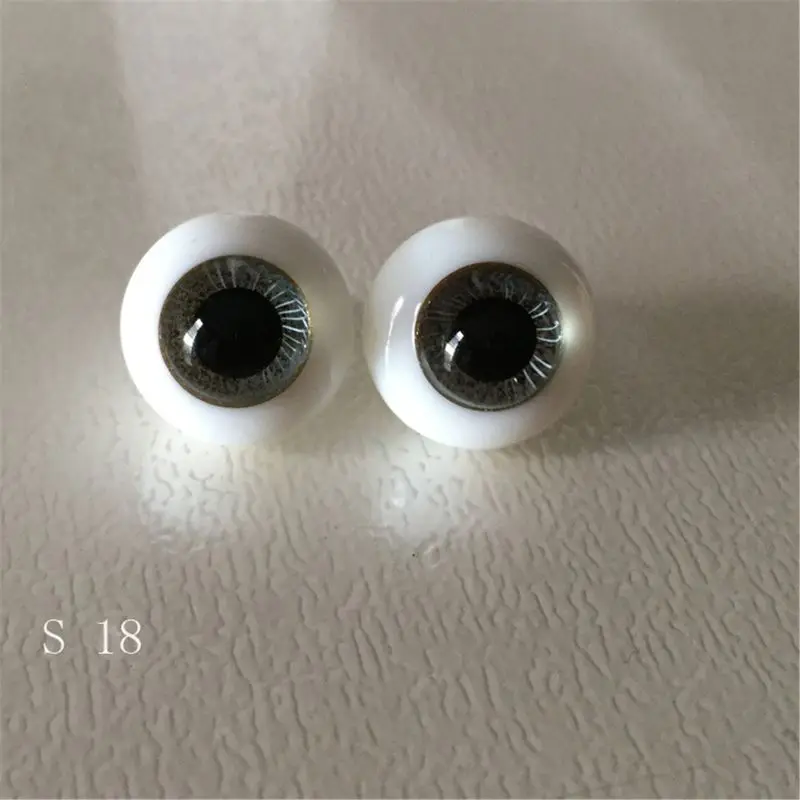 

Bjd Glass Eyes Sky Blue Color 14mm 6bjd Dolls Accessories