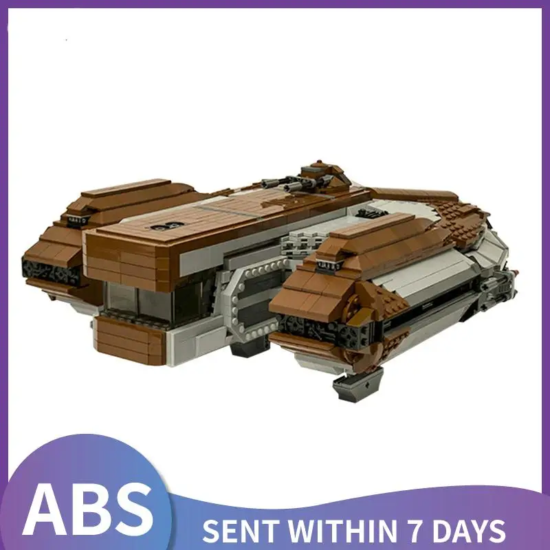 

star space Series Wars Knights of the Old Republic Ebon Hawk Building Blocks Star Space Wars fighter Bricks Kids children's Toys