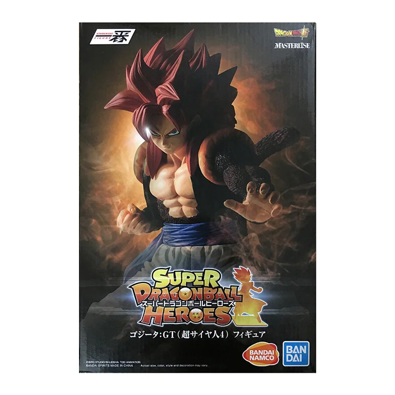 

BANDAI DRAGON BALL GT Anime Figure Super Saiyan 4 Gogeta Combat Stance PVC Action Figure Collection Model Toys For Kids Gifts