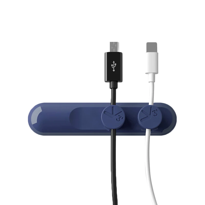 Магнитный органайзер для кабеля настольное управление шнуром