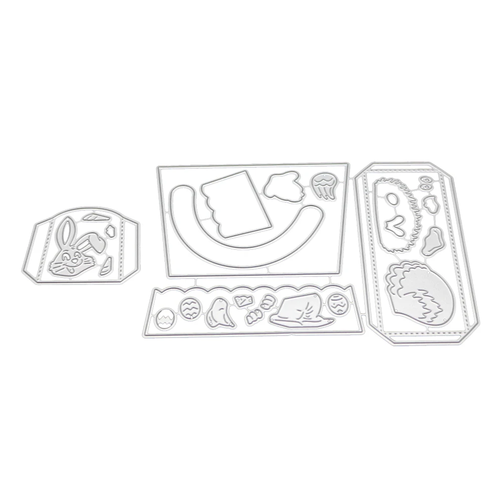 3D подарочная коробка металлические трафареты для пресс-формы рельефная тарелка