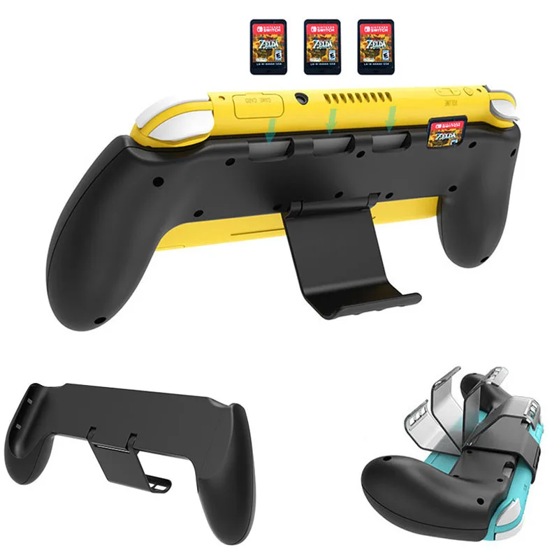 Чехол ручка для Nintendo Switch Lite Эргономичный ручной книжка регулируемая подставка с 4