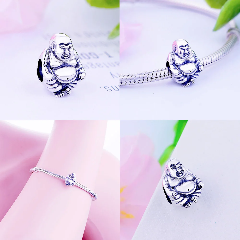 

Fashion 925 Silver Charms Chinese Lucky Symbol Pendant Beads for Women Wedding Original Sterling Bracelets & Bangle Jewelry DIY