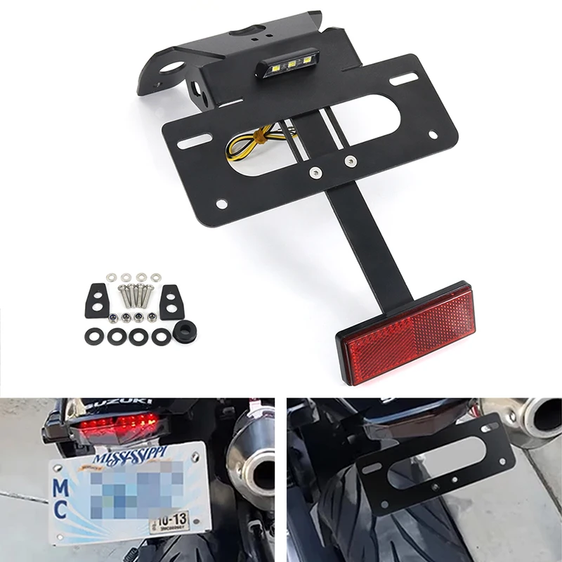 Держатель номерного знака для Suzuki GSR750 2011 2021 GSX S750 2015 2016|Номерной знак| |
