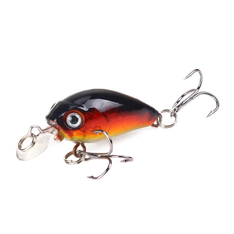 

1Pcs Crankbait Jerkbait Wobbler For Pike Perch Fishing Lure Bait 45MM/4G Mini Minnow Crank Swimbait Isca Pesca Sea Bass Baits