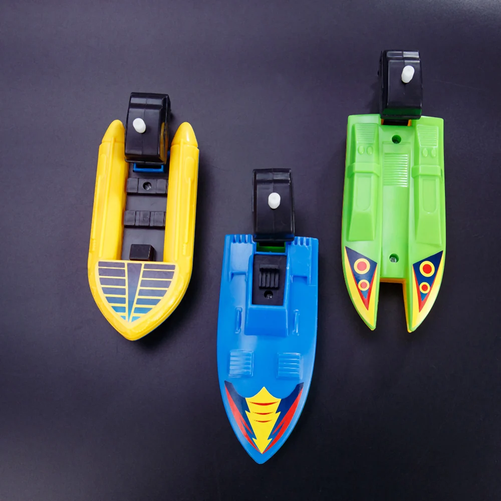 Скоростной игрушечный корабль Заводной поплавок детские игрушки Классические