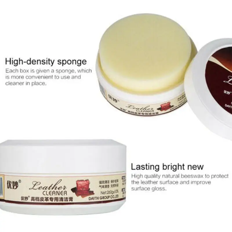 

Decontamination Cleaning Paste Multifunctional Leather Cleaning Cleaner Repair Tool Cream Refurbishing Cream B8Q0