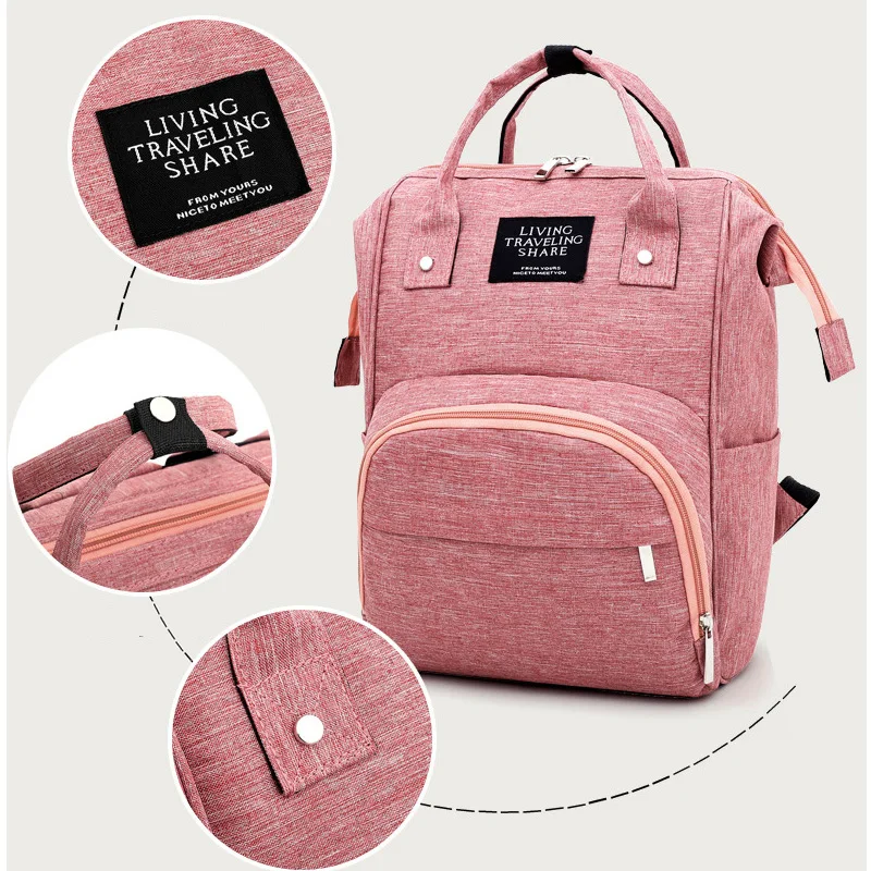 Многофункциональный водонепроницаемый рюкзак для мам вместительная сумка
