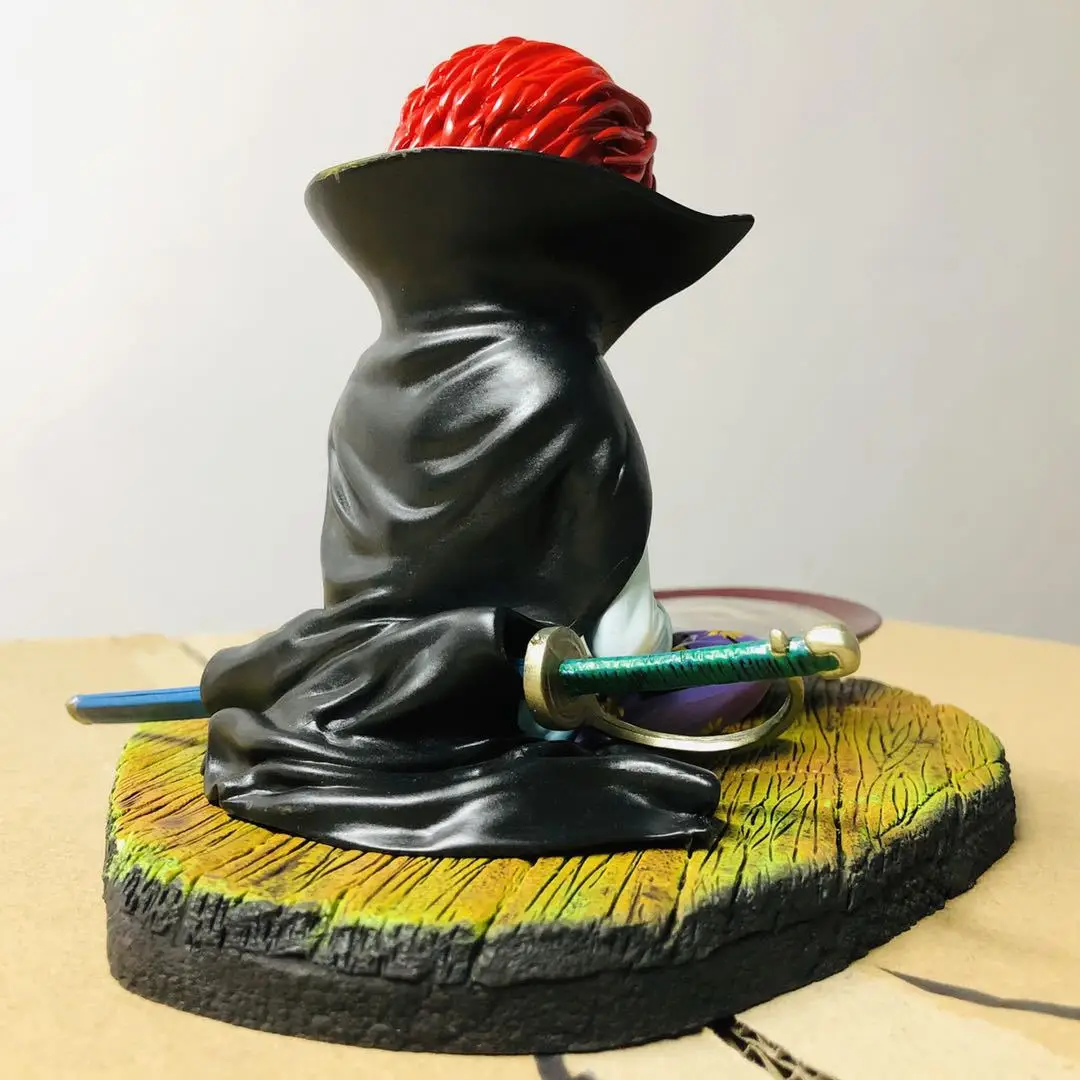 

One Piece POP GK Action Figure Red Hair Shanks Anime Model 13cm PVC Statue Figma Collection Doll Toy Desktop Decoration Kid Gift