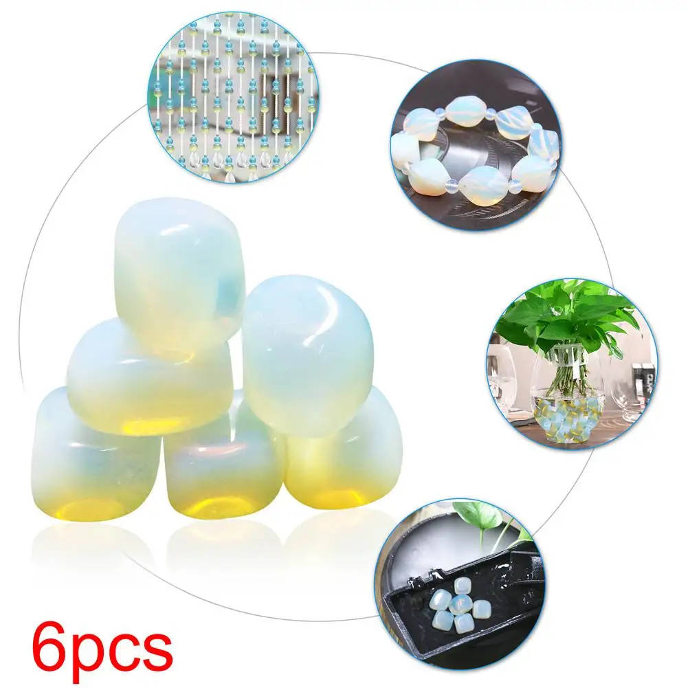 6 шт./компл. опал бонсай Декор кристалл сделай сам ювелирные изделия