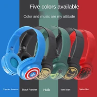 disney wireless bluetooth headset with microphone headphones wireless noise canceling headphones gamer marvel earphones