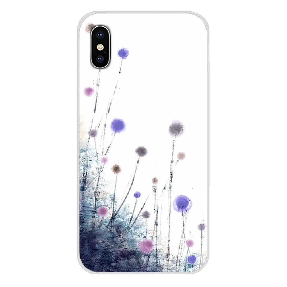 images 6 Силиконовые чехлы для телефонов samsung A10 A30 A40 A50 A60 A70 Galaxy S2 Note 2 3 большое ядро Prime акварельный Одуванчик Лотос Лаванда - Цвет: images 6