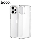 Чехол Hoco для iPhone 11, 12Pro Max, 13 Mini, X, XS MAX, XR, 7, 8 Plus, силиконовый, прозрачный, противоударный