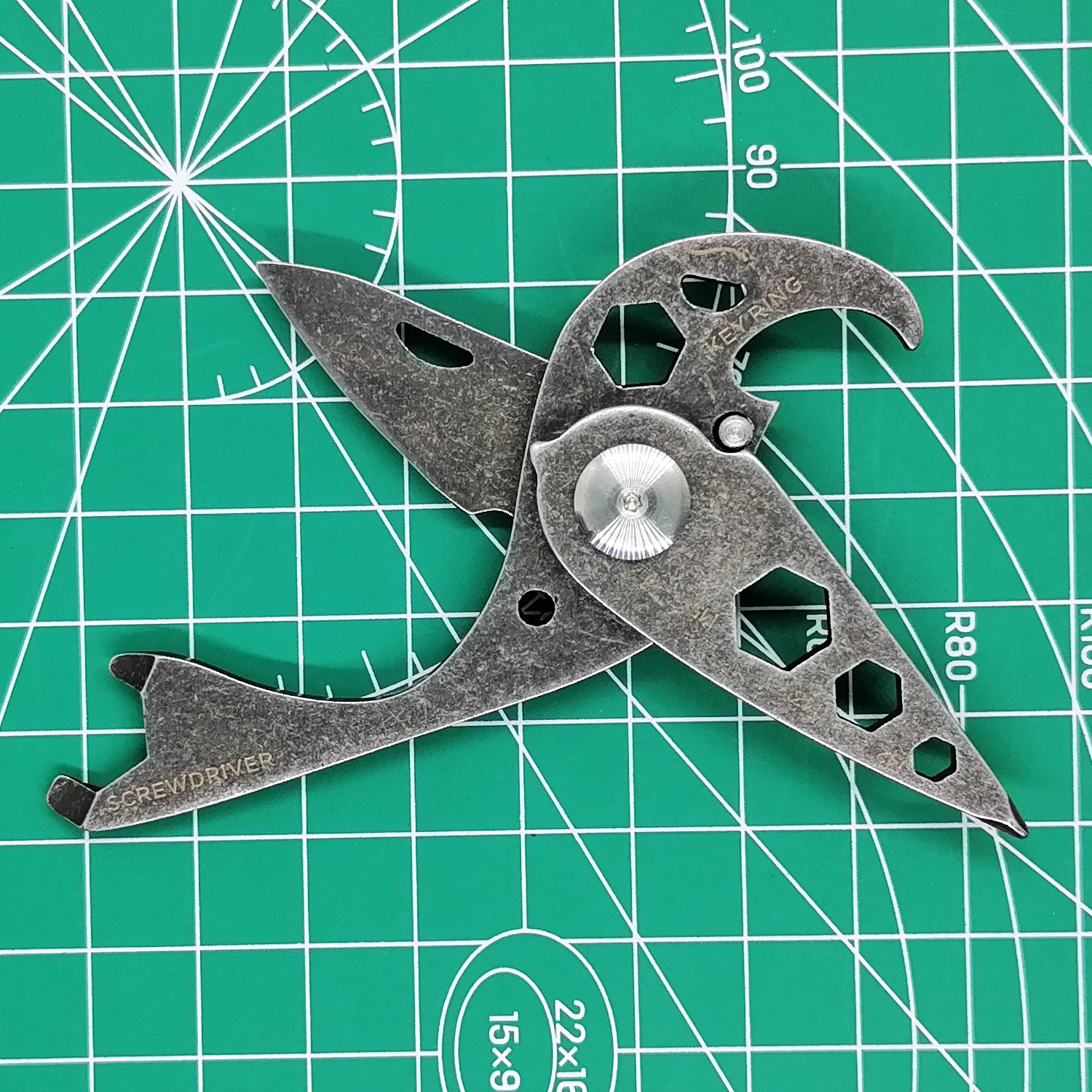 Набор инструментов из нержавеющей стали EDC мульти инструмент с отверткой нож