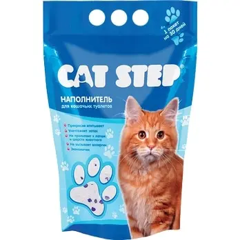 Cat Step силикагелевый 7 6л*3 62кг | Дом и сад