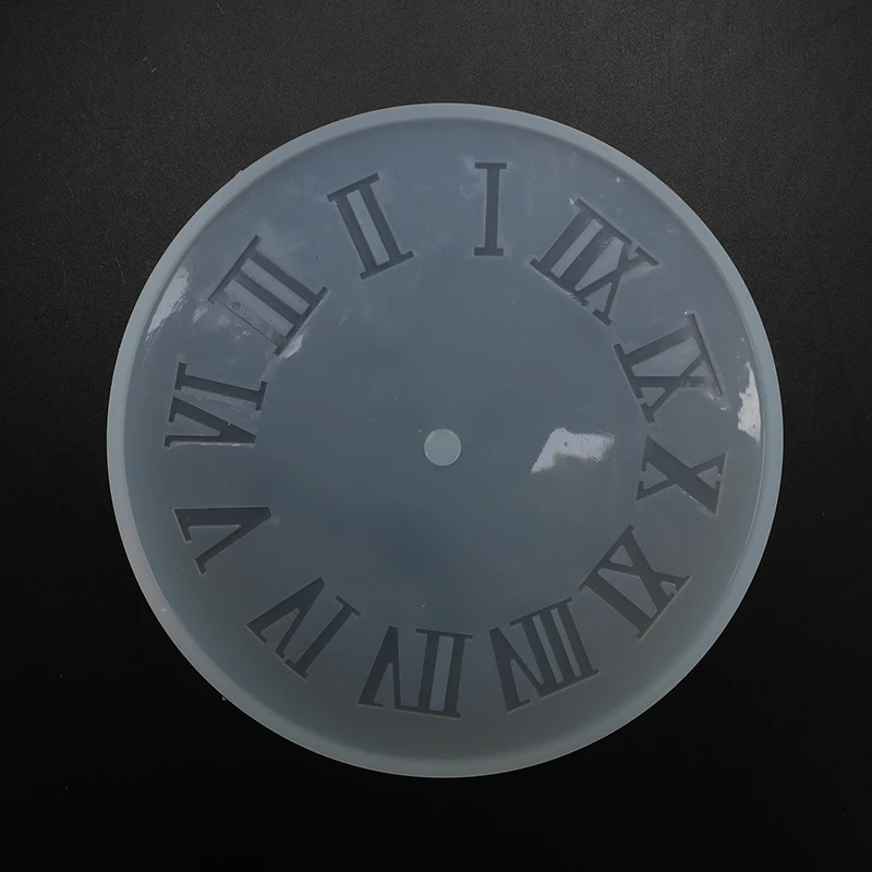 Large Roman numerals 10/15 см часы могут быть смолы силиконовые формы Маленькие и большие размеры часы эпоксидной смолы формы для "сделай сам" для изготовления украшений вручную инструменты - Цвет: Large Roman numerals