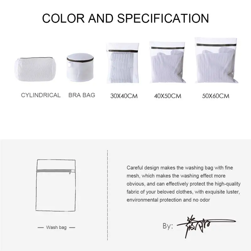 

Laundry Bags for Washing Machines Bra Underwear Mesh Bag for Clothes Laundry Saver Bra Washing Lingerie Protecting Helper