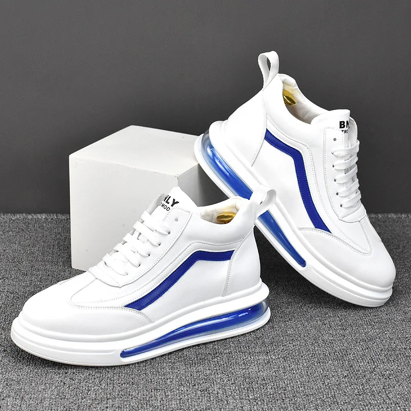 

2020 autumn new low-top all-match breathable air cushion white shoes sneakers casual shoes trend Korean men's shoes